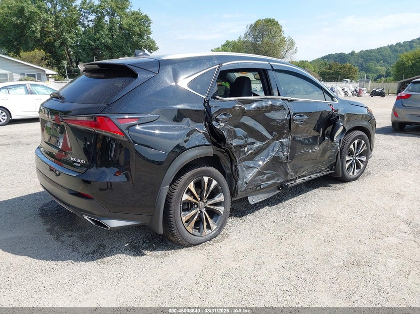 LEXUS NX 300 2020 VIN JTJSARDZ0L5004797