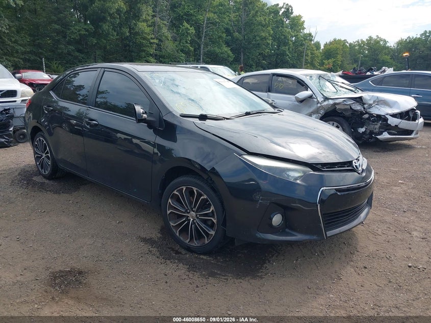TOYOTA COROLLA 2015 VIN 2T1BURHE1FC451647