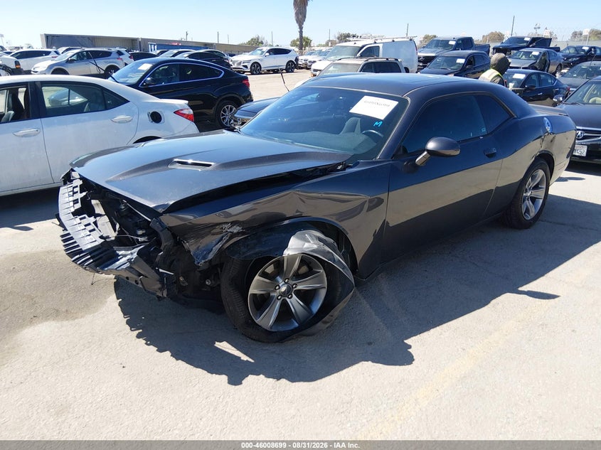 2019 Dodge Challenger, Удар спереду, IAAI, VIN 2C3CDZAG7KH746739 — фото 2