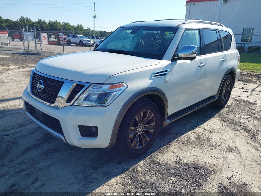 2017 Nissan Armada, Звичайний знос, IAAI, VIN JN8AY2NE1H9701171 — фото 2