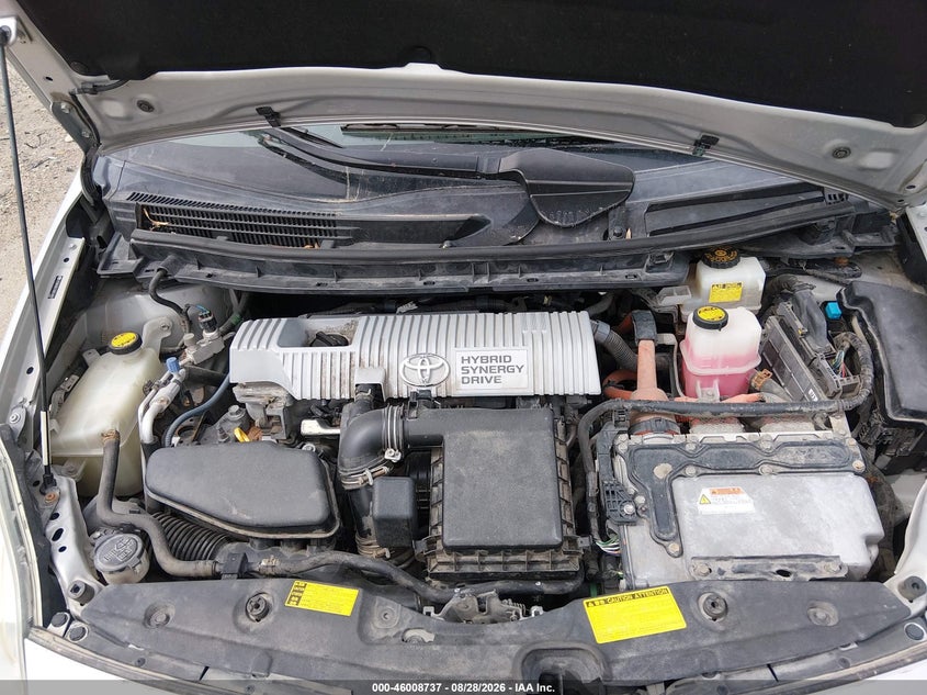 TOYOTA PRIUS 2010 VIN JTDKN3DU1A0014841
