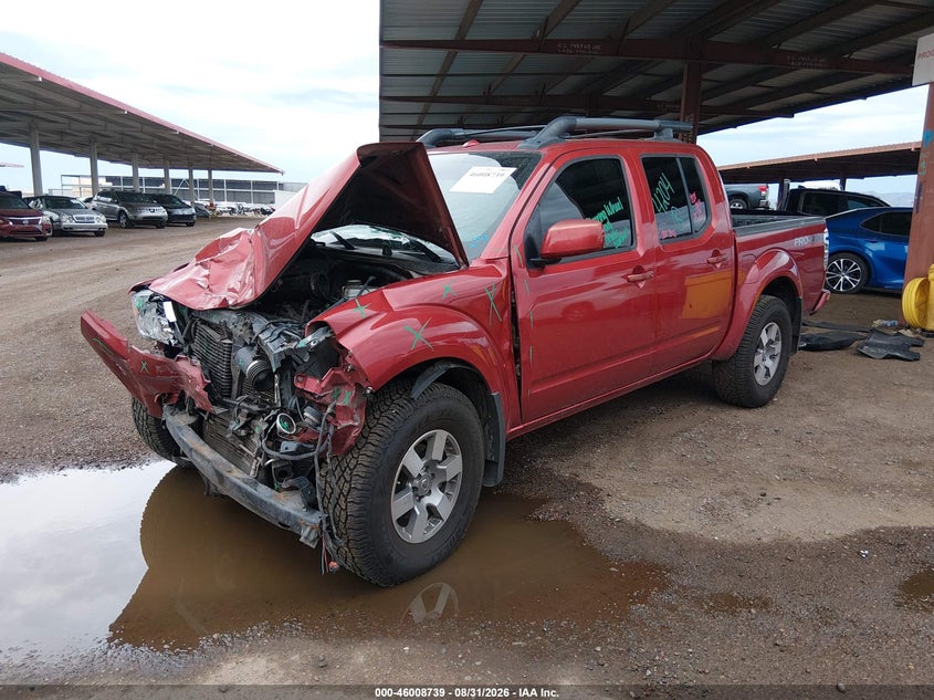 2012 Nissan Navara (Frontier), Front End, IAAI, VIN 1N6AD0EV8CC466434 — photo 2