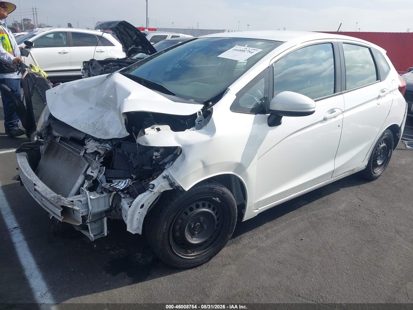 2017 Honda Fit Lx, Front End, IAAI, VIN JHMGK5H51HS002716 — photo 2