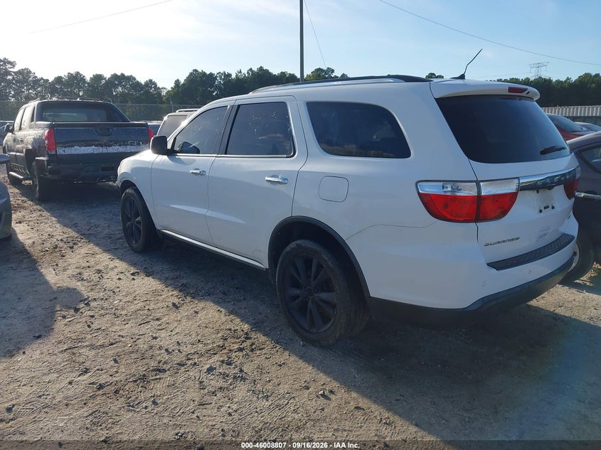 Vin: 1c4rdhdg3dc516651, lot: 46508184, dodge durango crew 20133