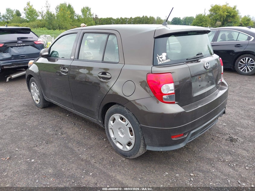 2011 SCION XD HATCHBACK 1.8L I-4 DOHC, VVT, REGULAR , 128HP