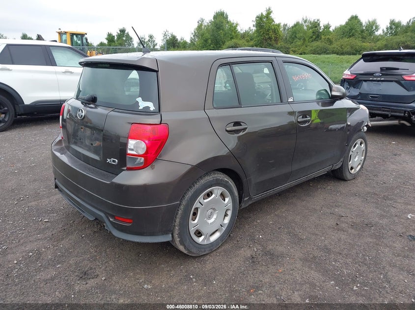 2011 SCION XD HATCHBACK 1.8L I-4 DOHC, VVT, REGULAR , 128HP