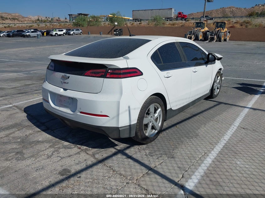 Vin: 1g1ra6e45eu173329, lot: 46508197, chevrolet volt 20144