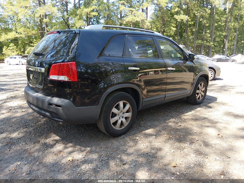 Vin: 5xykt4a61cg257404, lot: 46508220, kia sorento lx 20124
