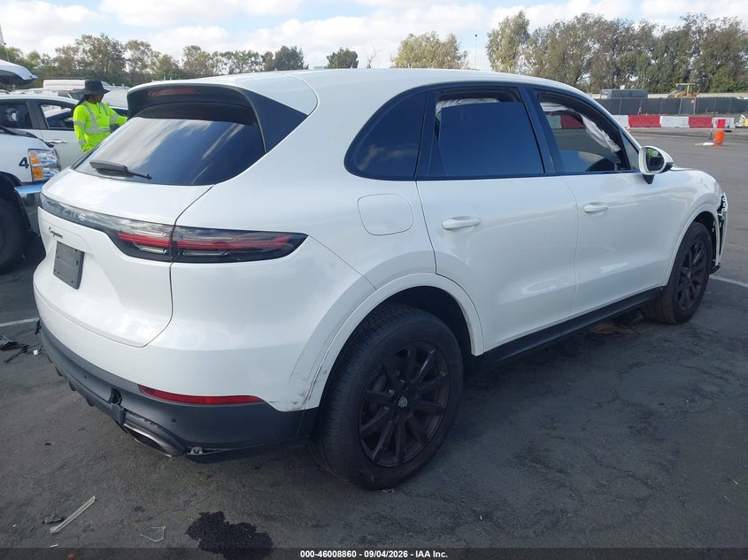 Vin: wp1aa2ay6kda17705, lot: 46508236, porsche cayenne 20194