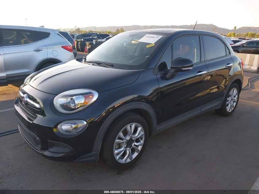 2016 Fiat 500X, Удар сзади, IAAI, VIN ZFBCFXBT6GP348482 — фото 2