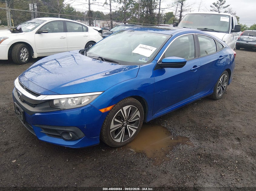 Vin: 2hgfc1f30hh644180, lot: 46508260, honda civic ex-t 20172
