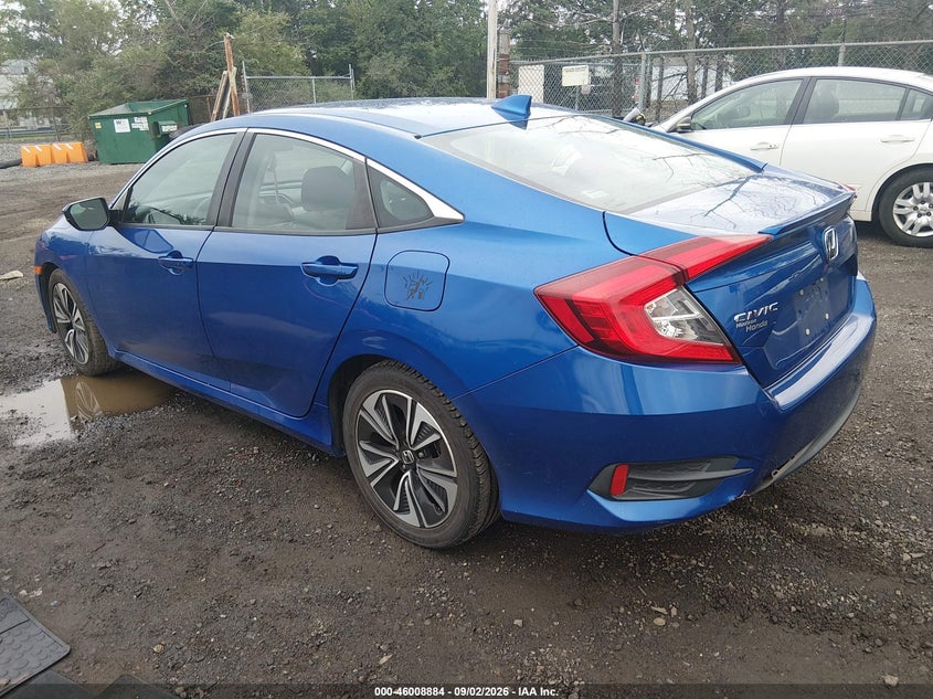 Vin: 2hgfc1f30hh644180, lot: 46508260, honda civic ex-t 20173