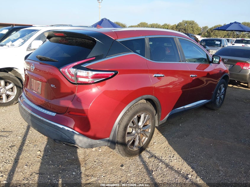 2015 NISSAN MURANO auction photo 4