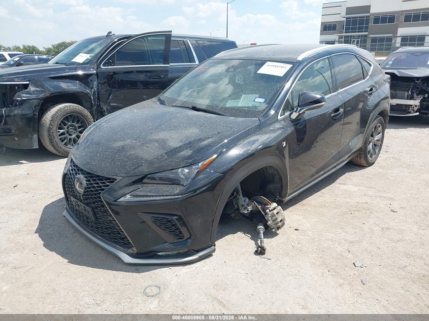 Vin: jtjyarbz2k2131547, lot: 46508281, lexus nx 300 f sport 20192