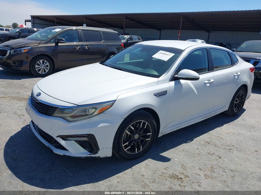Vin: 5xxgt4l37lg390178, lot: 46508293, kia optima lx 20202