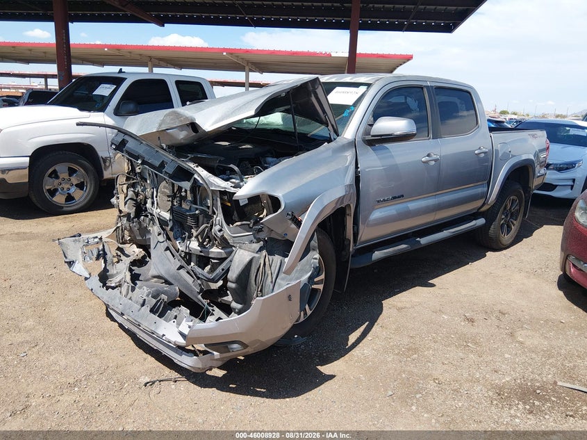 2016 Toyota Tacoma, Удар спереду, IAAI, VIN 3TMAZ5CN4GM003604 — фото 2