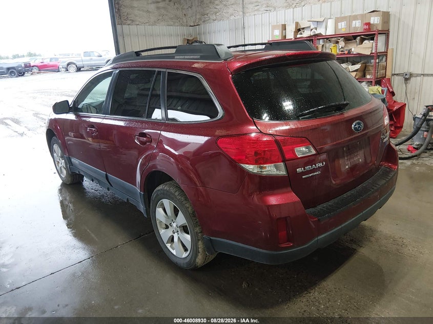 Vin: 4s4brbcc3b3407579, lot: 46508305, subaru outback 2.5i premium 20113