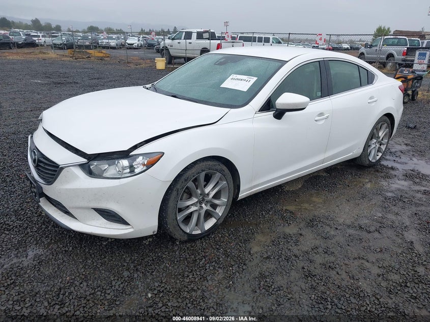 Vin: jm1gj1t55e1104199, lot: 46508317, mazda mazda6 i touring 20142