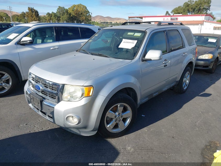 2011 FORD ESCAPE SPORT UTILITY VEHICLE 2.5L I-4 DOHC, VVT, REGULAR , 171HP