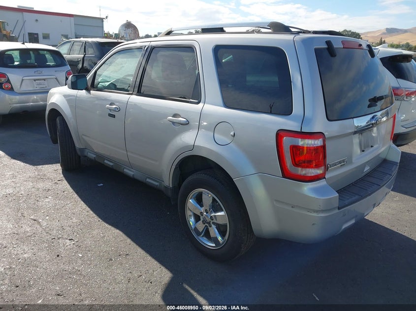 2011 FORD ESCAPE SPORT UTILITY VEHICLE 2.5L I-4 DOHC, VVT, REGULAR , 171HP