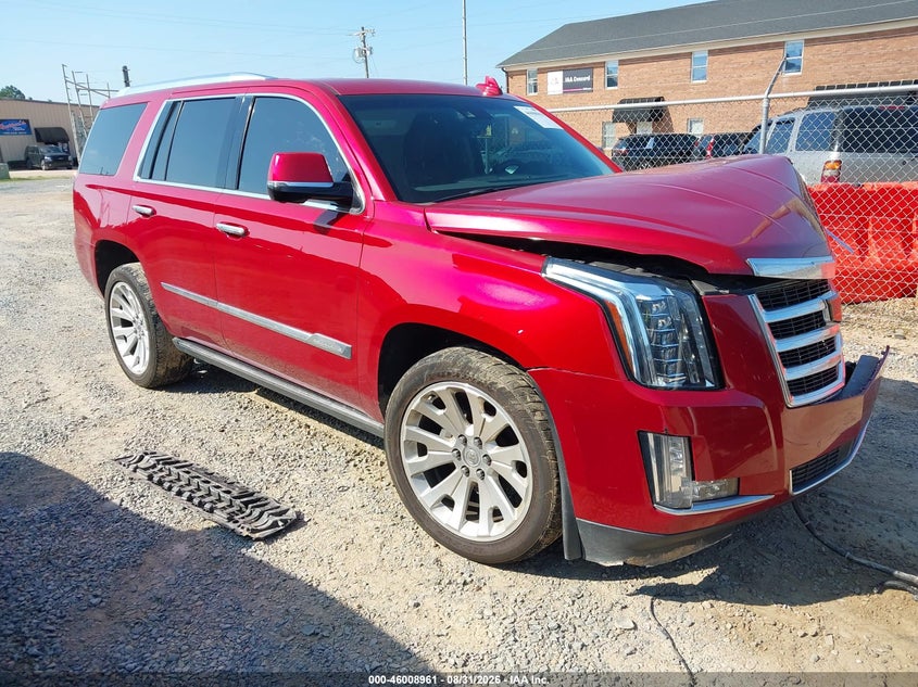 Vin: 1gys4nkj0fr712989, lot: 46508337, cadillac escalade premium 20151