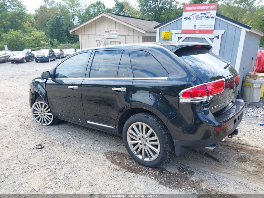 2012 LINCOLN MKX auction photo 3