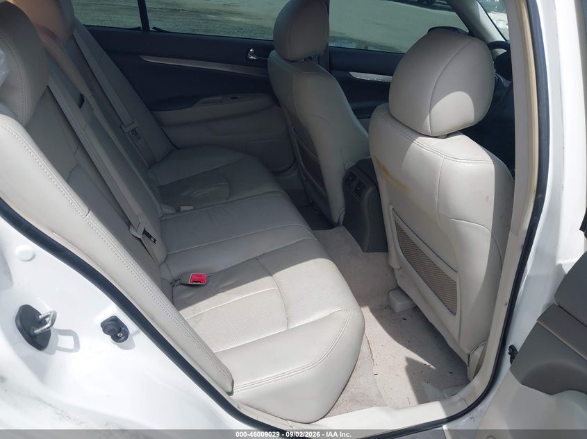 2013 INFINITI G37 auction photo 8