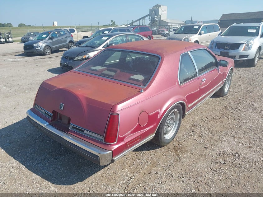 1990 LINCOLN MARK VII COUPE 5.0L V8 FI F