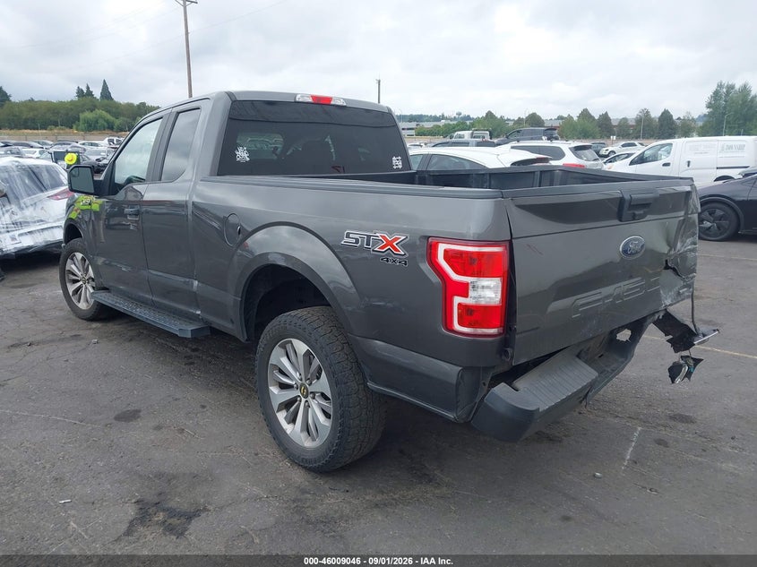 Vin: 1ftex1epxjkc03903, lot: 46508421, ford f150 super cab 20183
