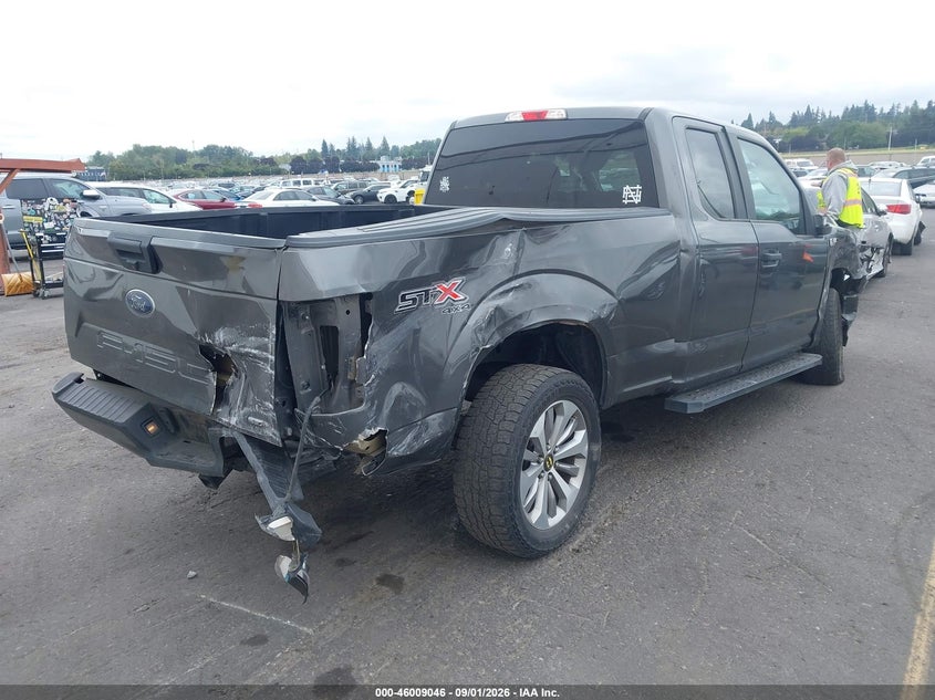 Vin: 1ftex1epxjkc03903, lot: 46508421, ford f150 super cab 20184