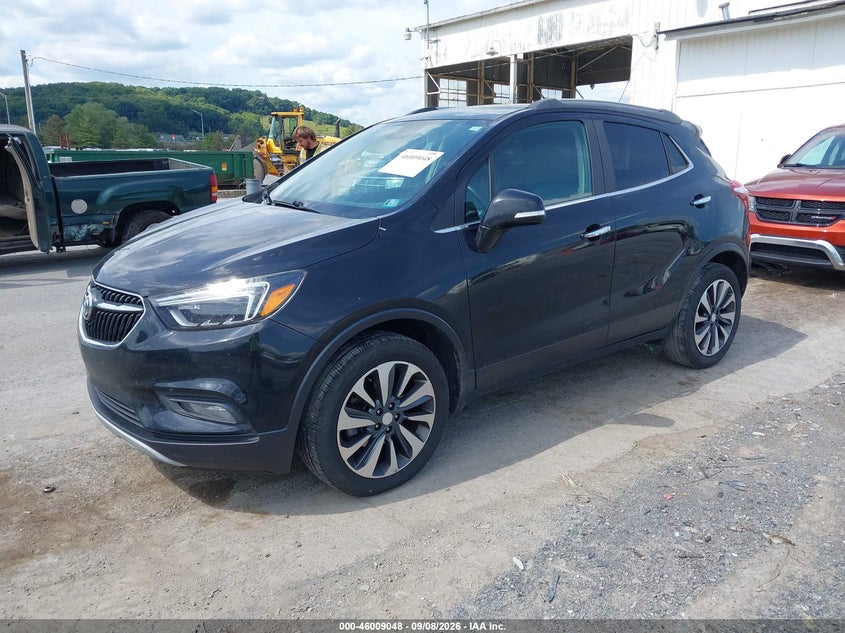 Vin: kl4cjgsb1kb704940, lot: 46508424, buick encore awd essence 20192