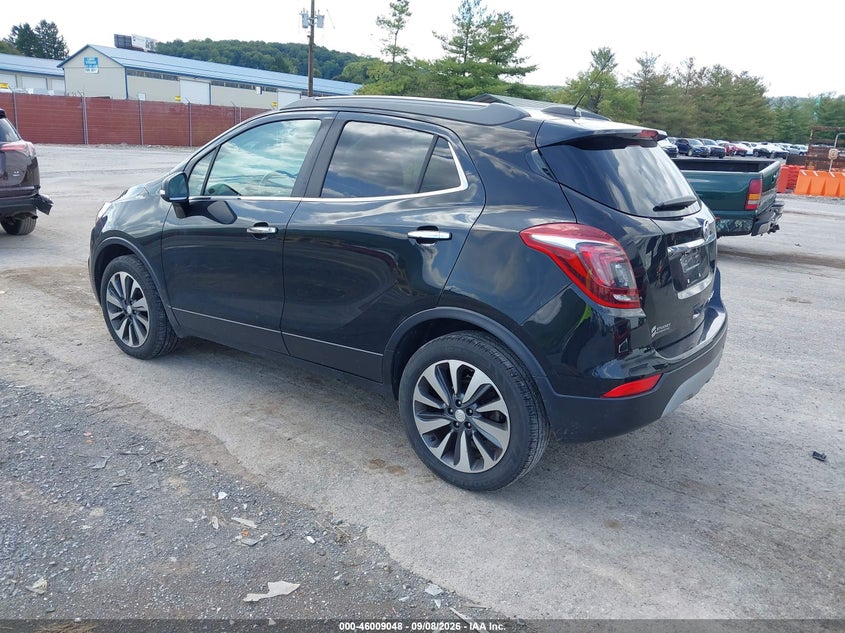 Vin: kl4cjgsb1kb704940, lot: 46508424, buick encore awd essence 20193