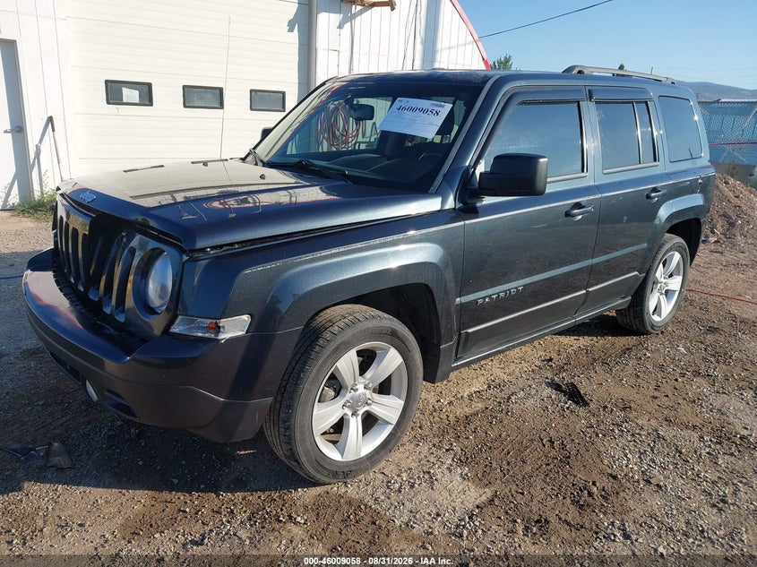 Vin: 1c4njpfb5ed764656, lot: 46508434, jeep patriot latitude 20142