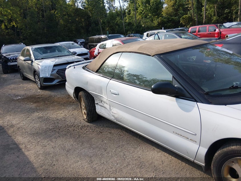 CHRYSLER SEBRING 1999 VIN 3C3EL55H4XT604421