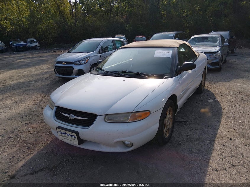CHRYSLER SEBRING 1999 VIN 3C3EL55H4XT604421