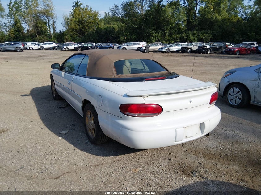 CHRYSLER SEBRING 1999 VIN 3C3EL55H4XT604421