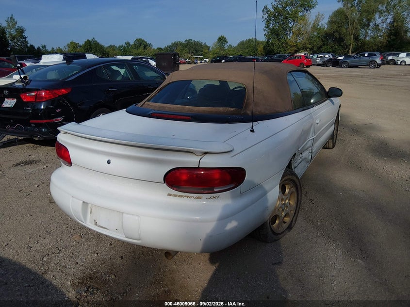 CHRYSLER SEBRING 1999 VIN 3C3EL55H4XT604421