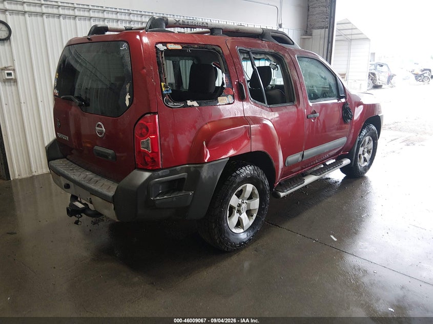 Vin: 5n1an0nw5dn815687, lot: 46508443, nissan xterra s 20134