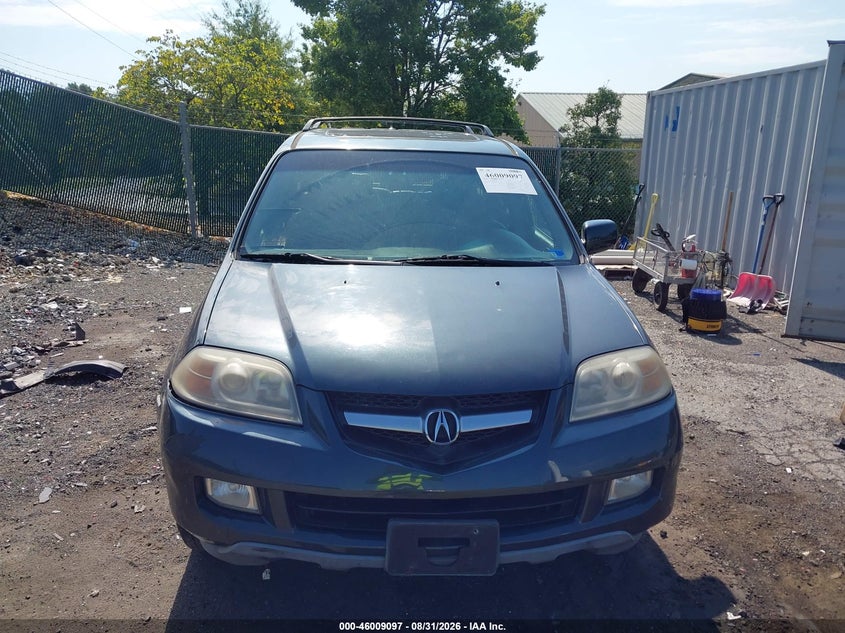 ACURA MDX 2005 VIN 2HNYD18865H530042