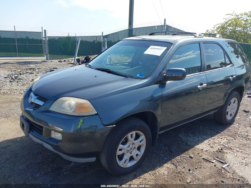 ACURA MDX 2005 VIN 2HNYD18865H530042