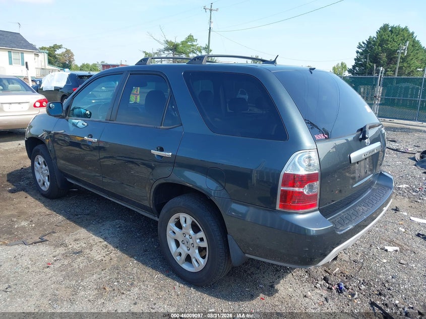 ACURA MDX 2005 VIN 2HNYD18865H530042