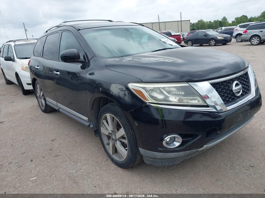 2014 NISSAN PATHFINDER auction photo 1