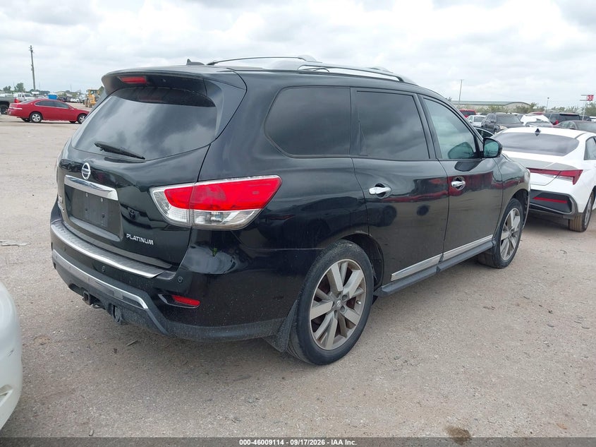 2014 NISSAN PATHFINDER auction photo 4