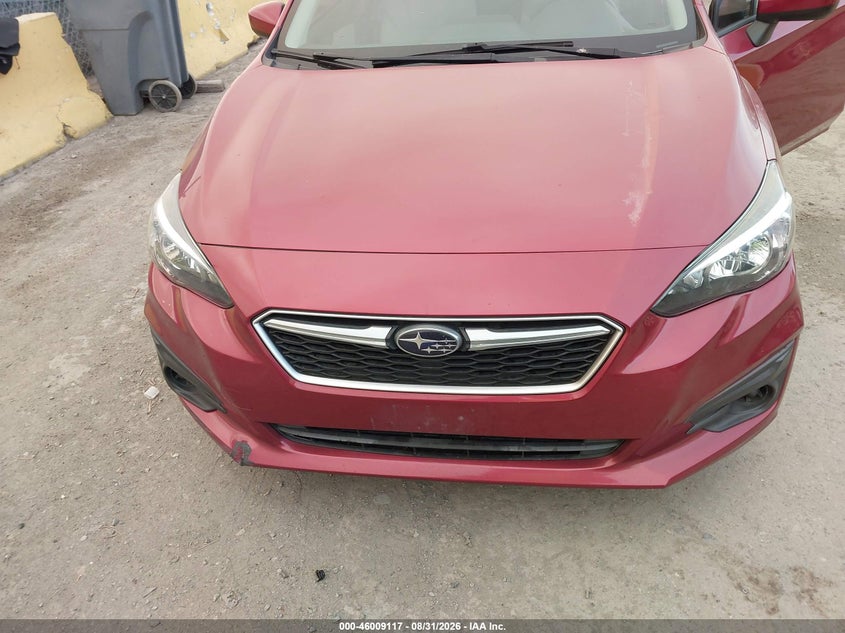 2018 SUBARU IMPREZA auction photo 6
