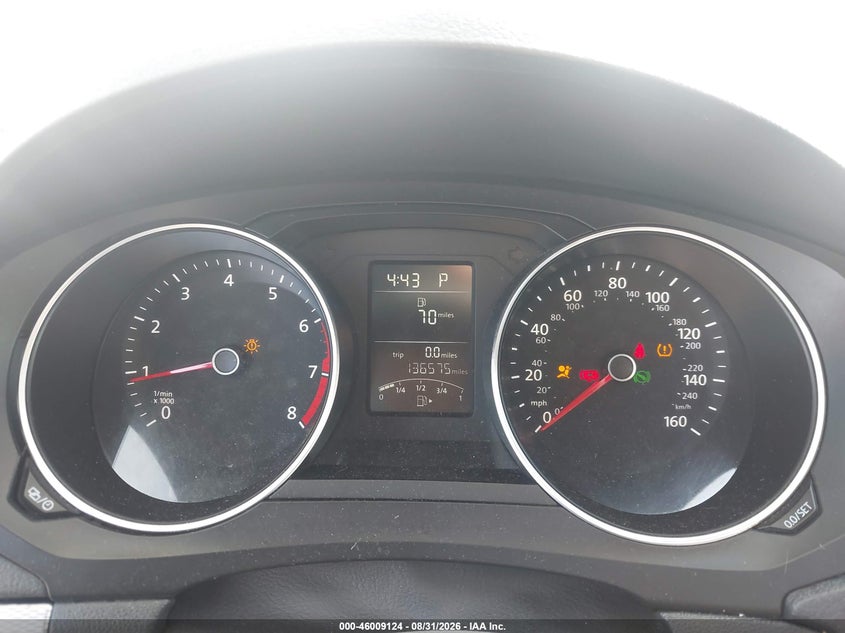 2017 VOLKSWAGEN JETTA SEDAN 1.4L I-4 DI, DOHC, VVT, TURBO, 150HP