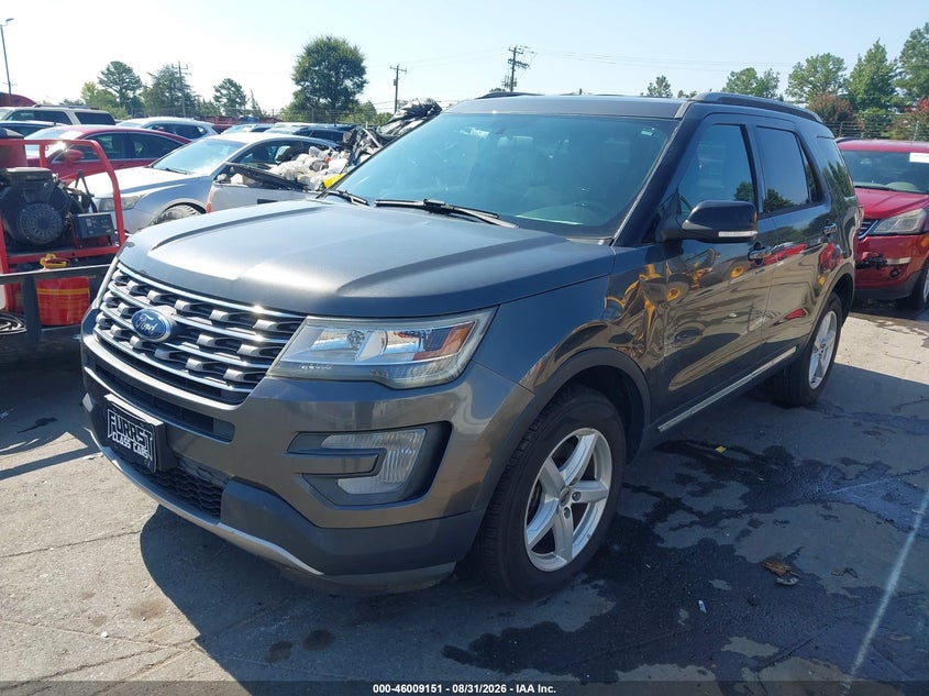 Vin: 1fm5k8d84hgc99358, lot: 46508527, ford explorer xlt 20172