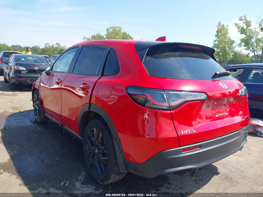 Vin: 3czrz2h50sm710258, lot: 46508564, honda hr-v awd sport 20253