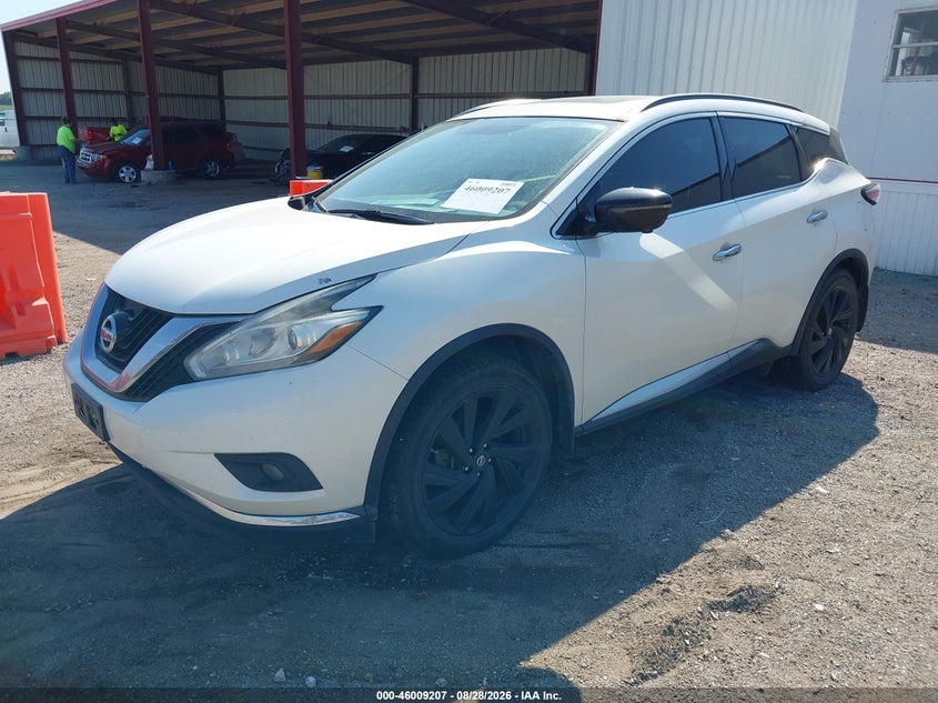 2017 NISSAN MURANO auction photo 2