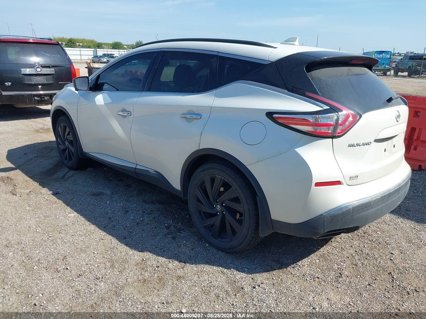 2017 NISSAN MURANO auction photo 3