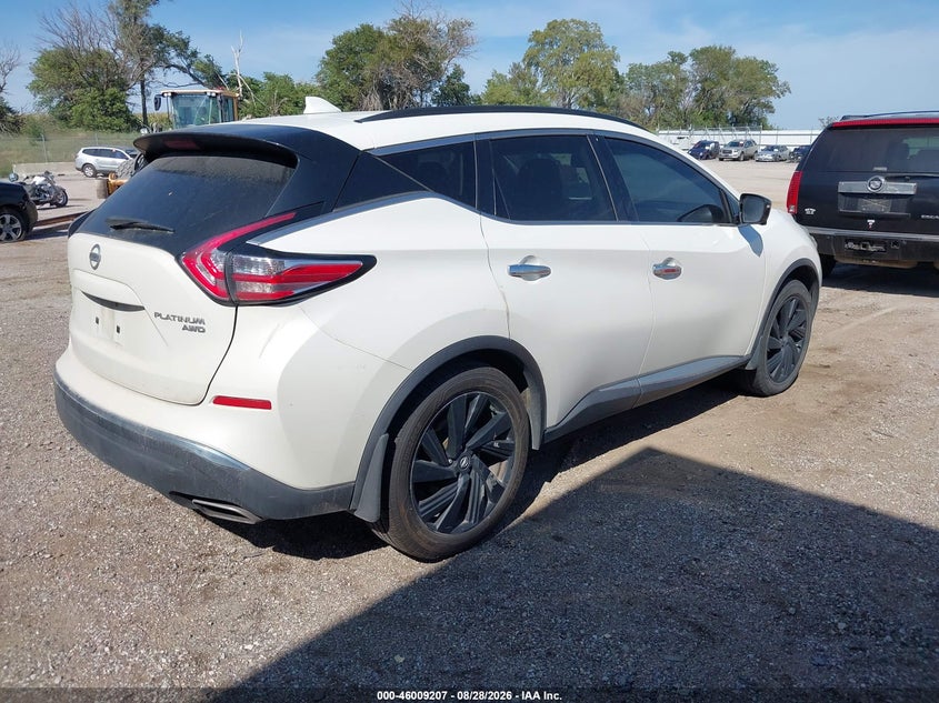 2017 NISSAN MURANO auction photo 4